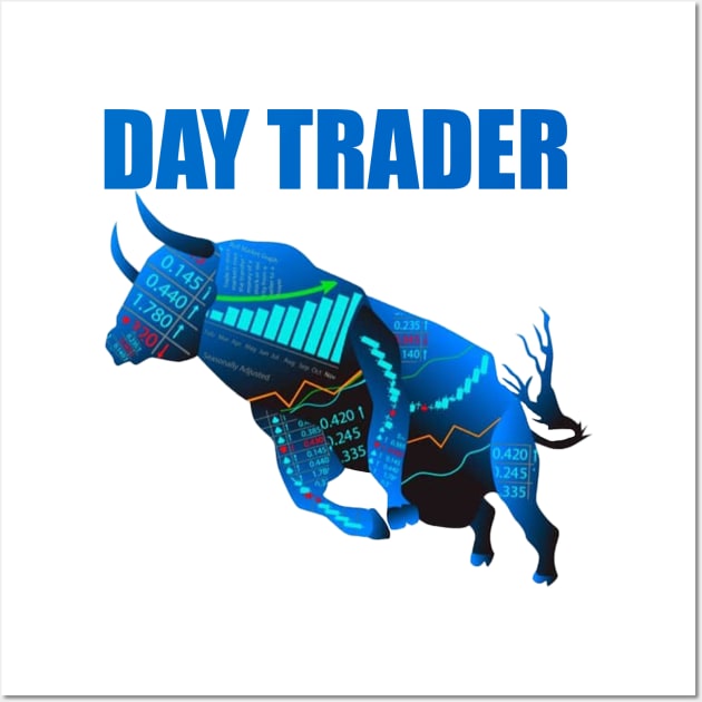 Day Trader Forex Market Wall Art by Proway Design